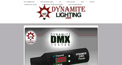 Desktop Screenshot of dynamitelighting.com